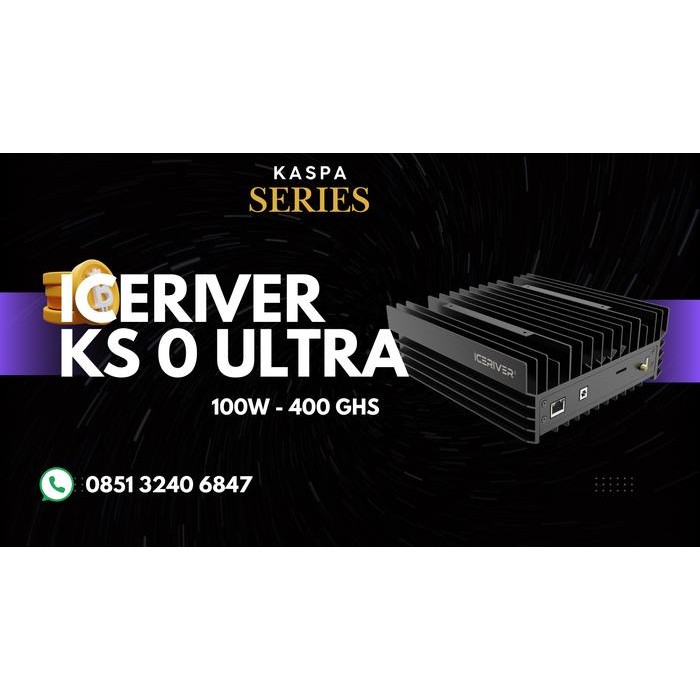 lr4u- Iceriver Kas Ks0 (100 Ghs) Kaspa Miner 65W Kas Miner