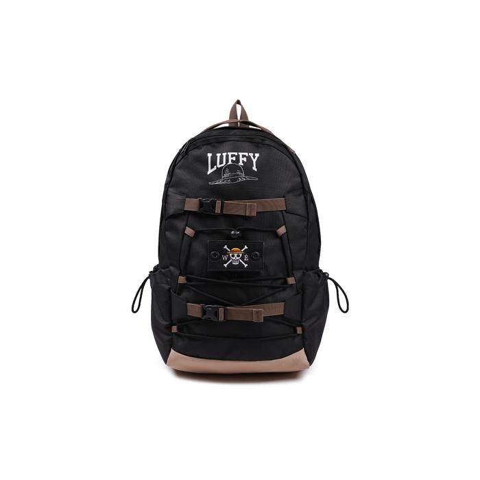 W.Essentiels x One Piece Tas Punggung Luffy Backpack Black