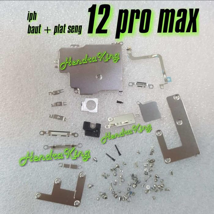 Baut iphone 12 pro max set plat seng fullset