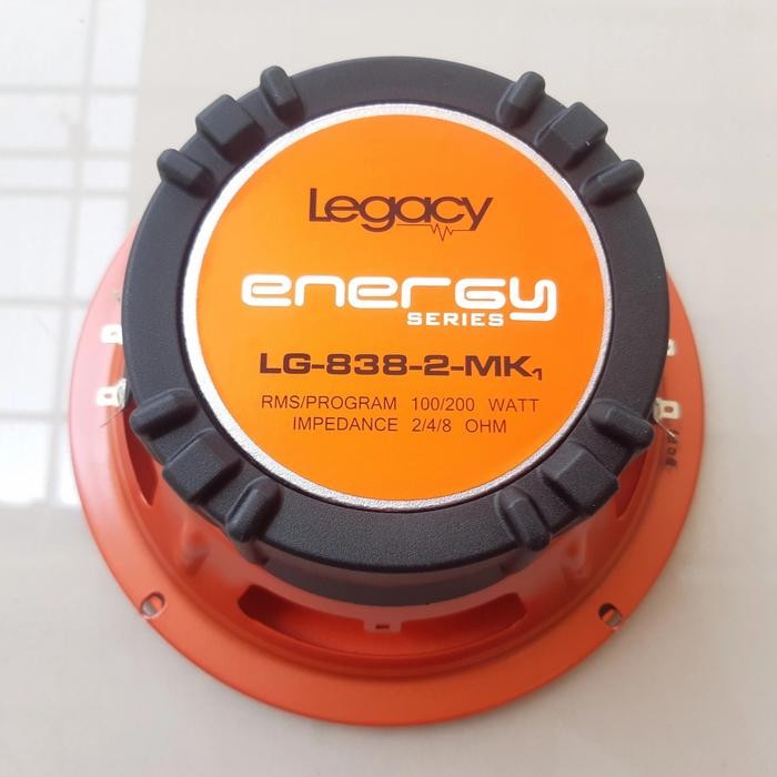 Original LEGACY 838 SPEAKER 8 INCH SUBWOOFER LEGACY LG 838 200watt ORI