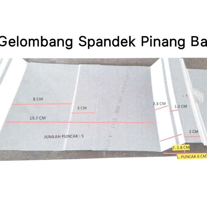 Spandek 0.4Mm / Atap Spandek 0,4 Mm / Atap Galvalum 0.4 Mm