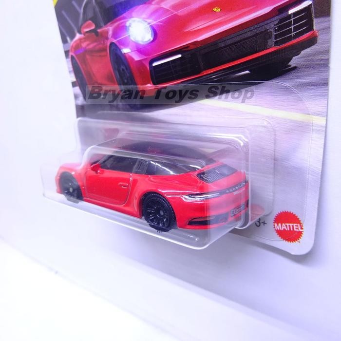 Matchbox Porsche 911 Targa Merah
