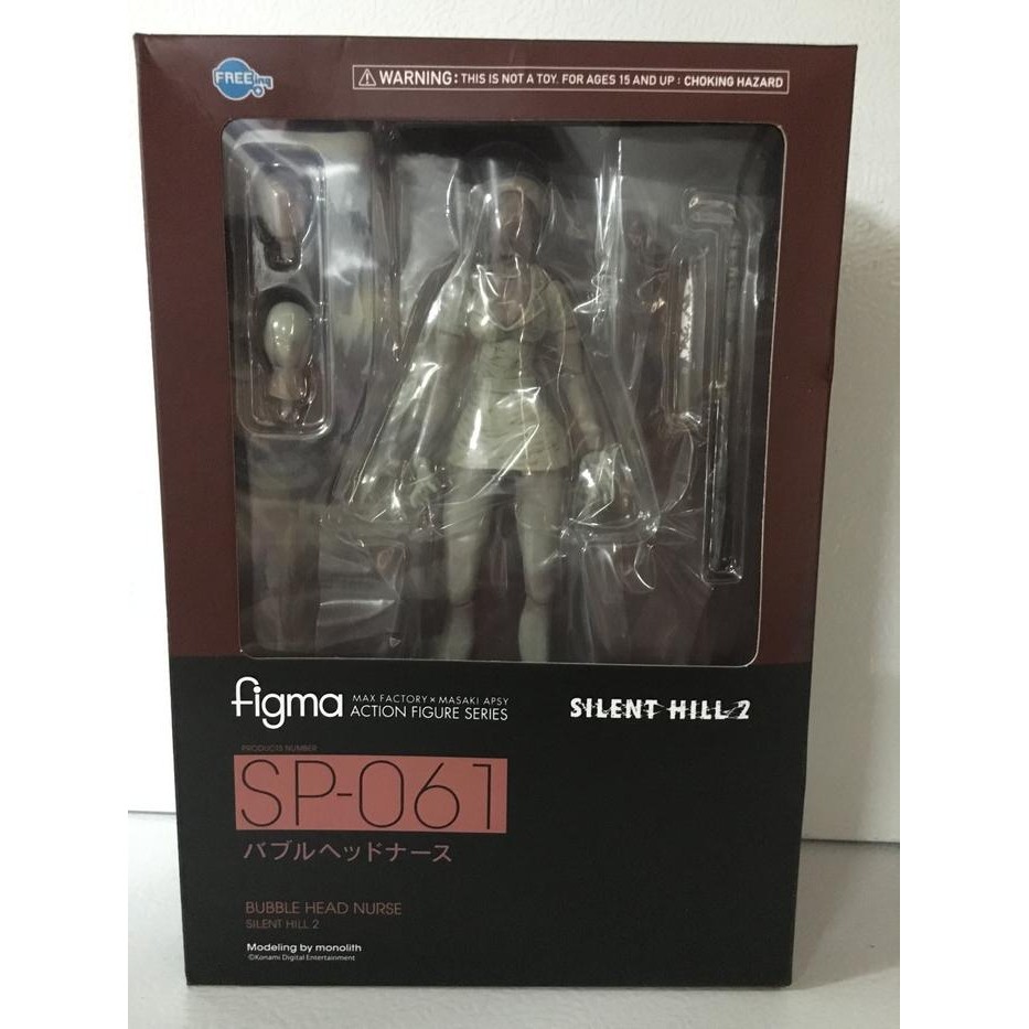 h4d2- Figma Silent Hill 2 Sp 061 Bubble Head Nurse Horror Figure New Mib