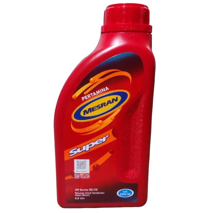 Oli Mesin Mesran Super 1 LITER 20W-50 OLI MESRAN SUPER 800ml oli mesran super 0,8L OLI MESRAN SUPER