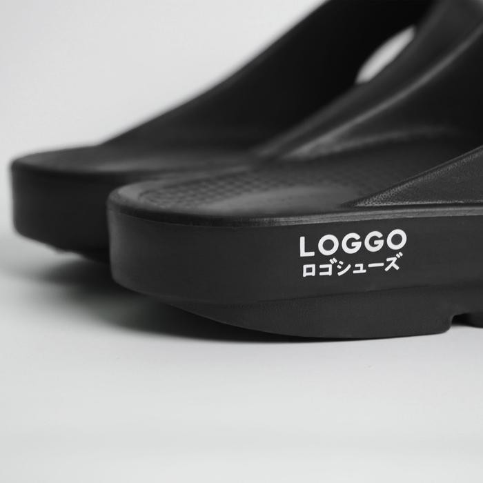 Super Loggo - Sandal Phylon Duke - Sandal Full Phylon na Hitam