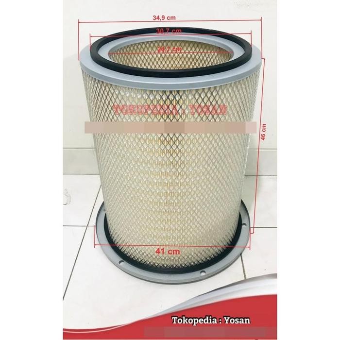 Murah Air Filter / Filter Udara Fleetguard Af872M Af 872M Af872 Terlariss 