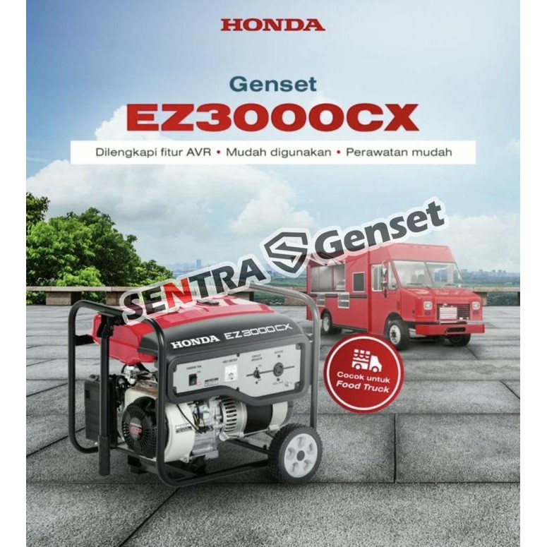 Bagus Genset Honda Ez 3000 Cx 2500 Watt Terlariss 