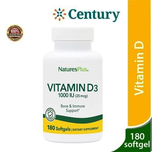 eoug- Nature'S Plus Vitamin D3 1000 Iu 180 Softgel/Natures Plus/Vitamin D