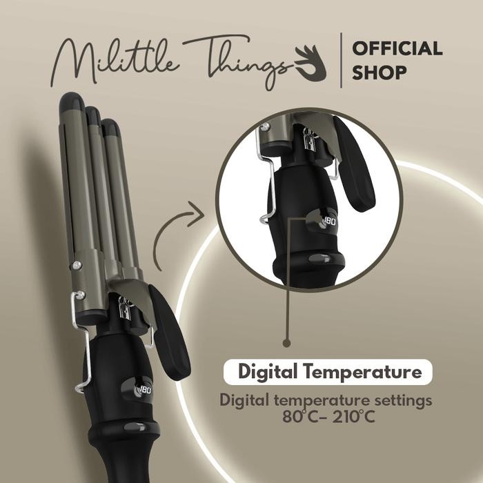 Milittle Things 121 Glamorous Wavy Hair - Catokan Rambut