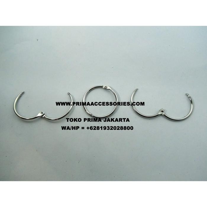 Sale Ring Buka Tutup/ Ring Tas 38 (K) Nickel