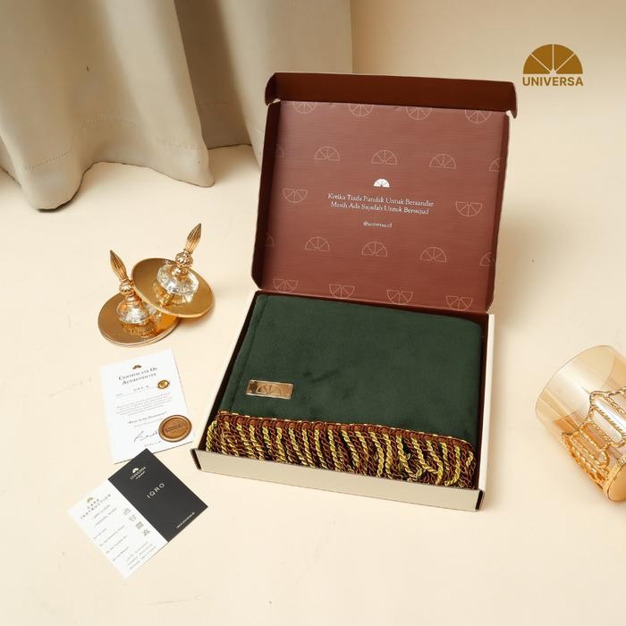 Sajadah Kepala Universa (S) - Sajadah Muka Sajadah Travel Sajadah Bulu Polos Premium Anti Slip Siap