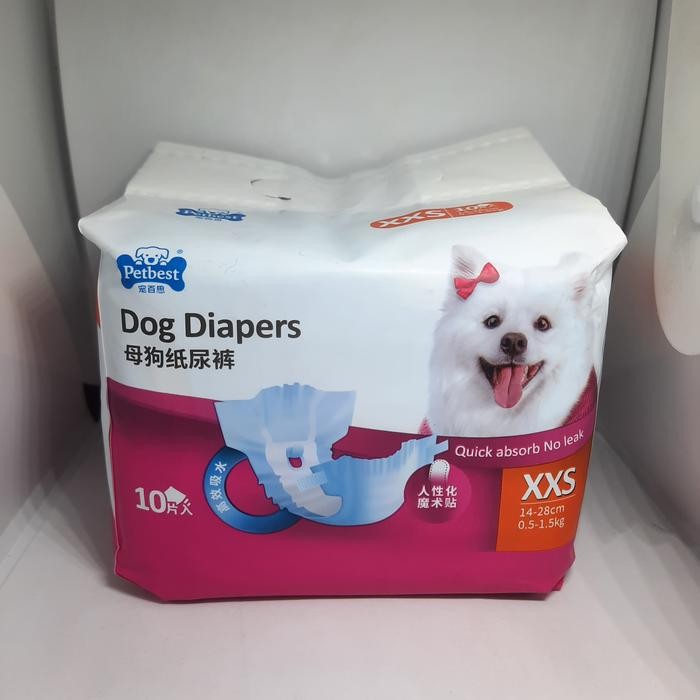 Pampers Anjing Xxs / Pampers Anjing Kecil / Pampers Kucing Kecil