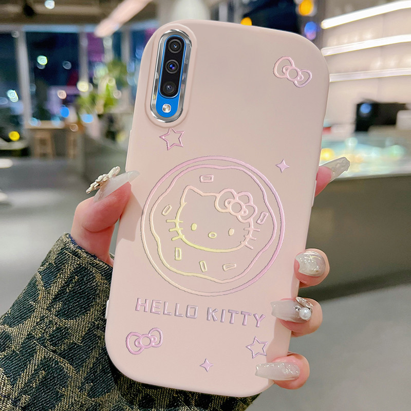 Casing Hp Untuk Samsung Galaxy A50 A50s A30s Case Casing Gambar anime HP Kasing bulat gemuk Cesing S