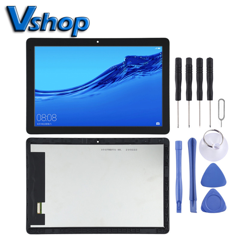 Lcd Screen Digitizer Full Assembly With Frame For Huawei Mediapad T5 Ags2-W09/Ags-W19 Tablet Pc Lcd