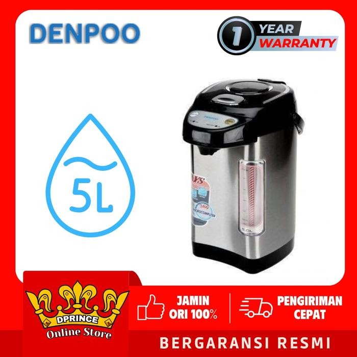 Denpoo Dep 858 termos listrik denpoo 5 liter