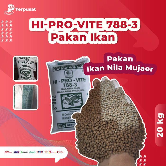 Terlaris Per Hi-Pro-Vite 788-3 Pelet Pakan Ikan Lele Patin & Nila Nutrisi Ikan Gurameh Tinggi