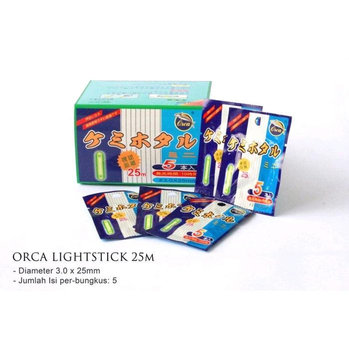 Fosfor Pancing Lightstick Fosfor Orca 25MM isi 2 dan isi 5