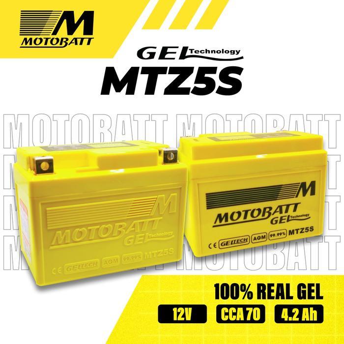 AKI MOTOR MOTOBATT MTZ5S HONDA REVO ABSOLUTE / REVO FI / REVO FIT ORIGINAL