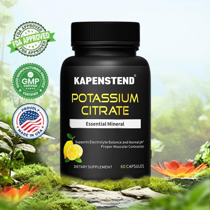 Terlaris Kapenstend Potassium Citrate Increaser, Hypokalemia, Potassium Deficiency, Low Potassium