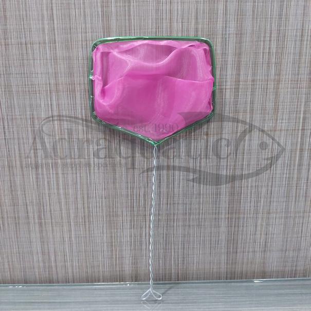 SEROKAN SARINGAN HALUS ARTEMIA 15CM SEROK JARING KUTU AIR AQUARIUM