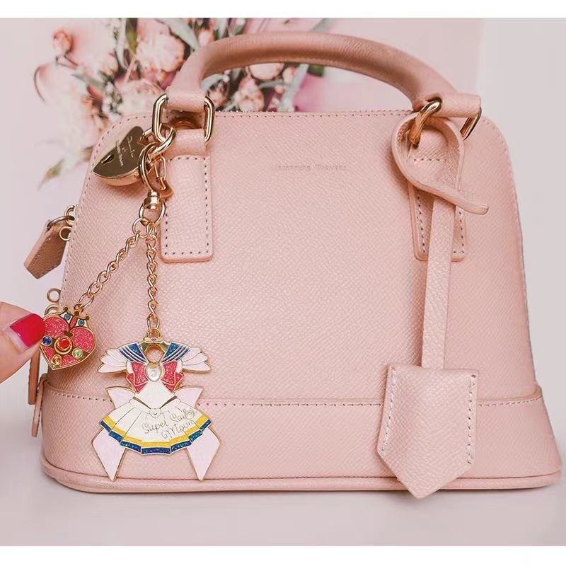 Sailor Moon Anime Water Ice Moon Sailor Suit Pendant Keychain Super Moon Hare Exquisite Bag Shiny