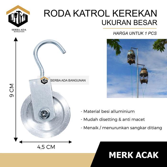 NEW KATROL RODA KECIL MINI KEREKAN SANGKAR BURUNG PERKUTUT BENDERA