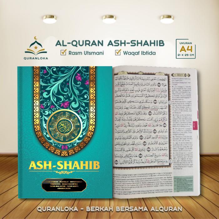 Terbaru Mushaf Alquran Terjemahan Utsmani Ash Shahib Besar A4