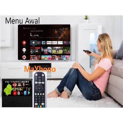 Premium Stb Ax512 Unlock Google Certified & Netflix Certified 4K Android 10 Amlogic S905X Ram 2Gb