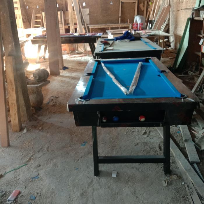 Meja Billiard 6 Feet Home Made