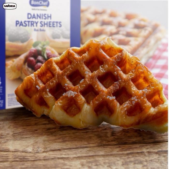 NEW Ready Stock Croissant Waffle Frozen FULL BUTTER Bonchef