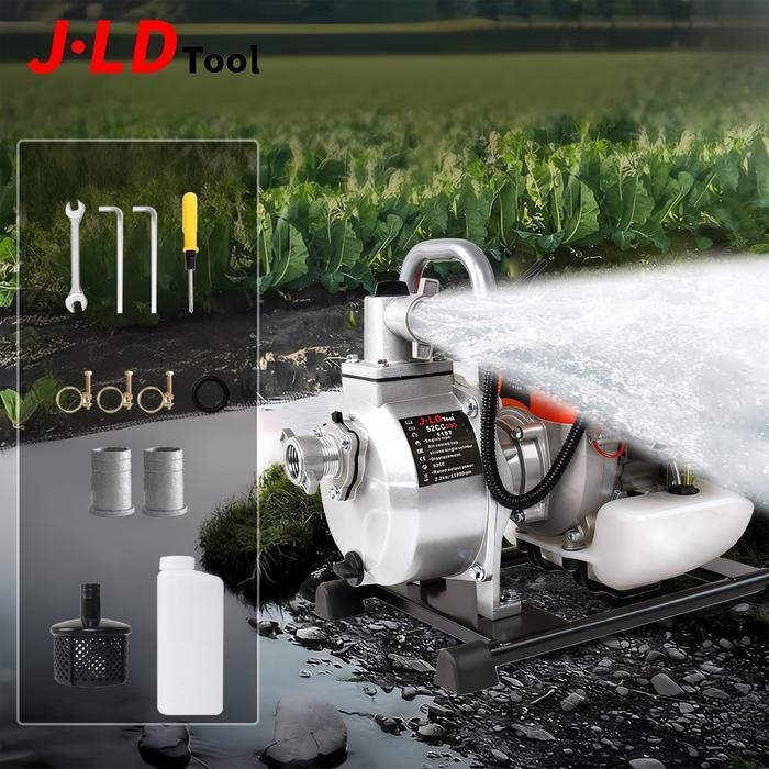 JLD MESIN POMPA AIR BENSIN 2TAK 42.5CC MESIN POMPA AIR MENGGUNAKAN BAHAN BAKAR BENSIN
