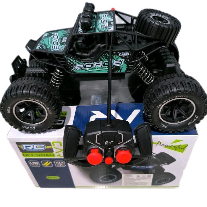 MOBIL REMOT ROCK CLIMBER OFFROAD BATERAI CHARGING / MOBIL REMOTE CONTROL OFFROAD PER MONOSHOCK MOBIL
