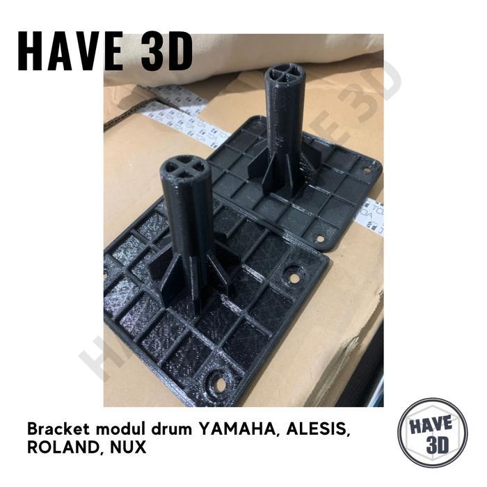 Stand Bracket Modul Yamaha Dtx Pro Prox 700 900 3D Print Custom Module