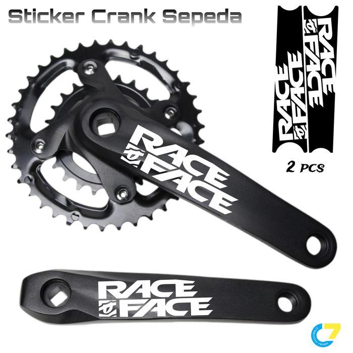 Sticker Decal Crank sepeda MTB - Sticker only - Decal Pedal Sepeda MTB - Sticker Pedal Sepeda Gunung