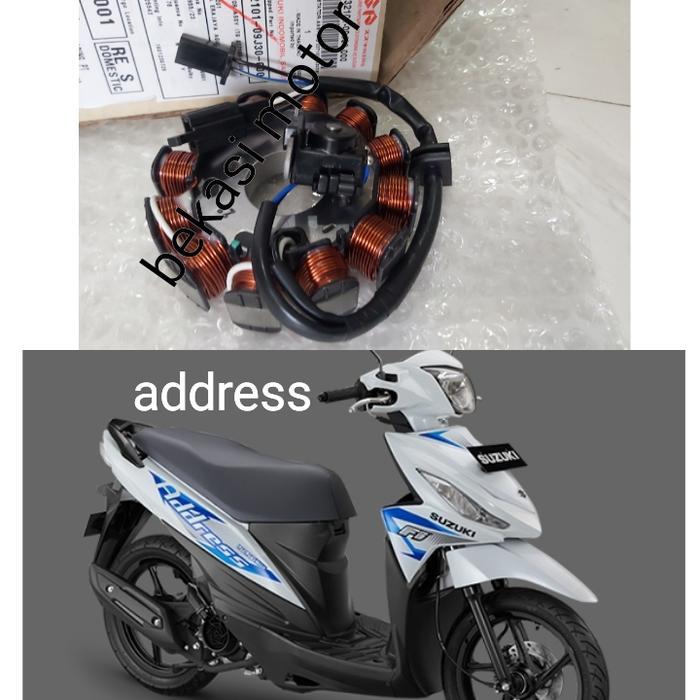 32101-09J30 Stator Spul Suzuki Address Original