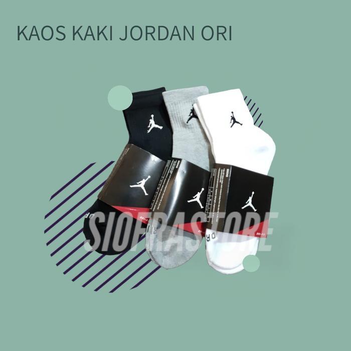kaos Kaki Jordan Original Pendek 100% Kaos Kaki Basket Jordan Ori