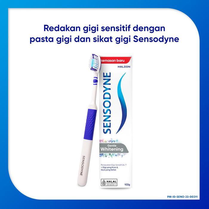 Sensodyne Toothpaste Pasta Gigi Sensitif Essensial Care Whitening 3x100gr - TRIPLEPACK