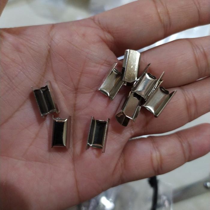 "New" klep jepit tali masker ukuran 3mm