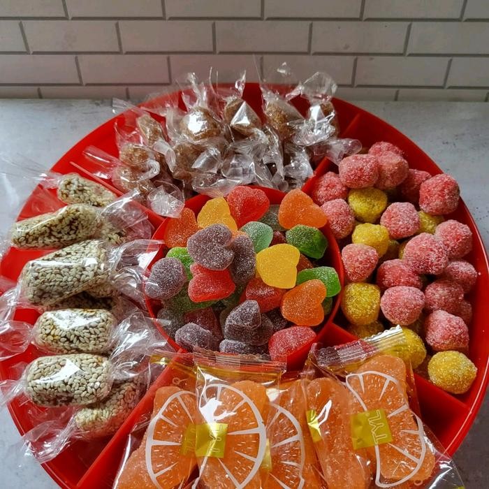 

Mamiseler45 - Paket Manisan Permen Lunak 900Gr Rendah Gula Candy Cemilan Asam
