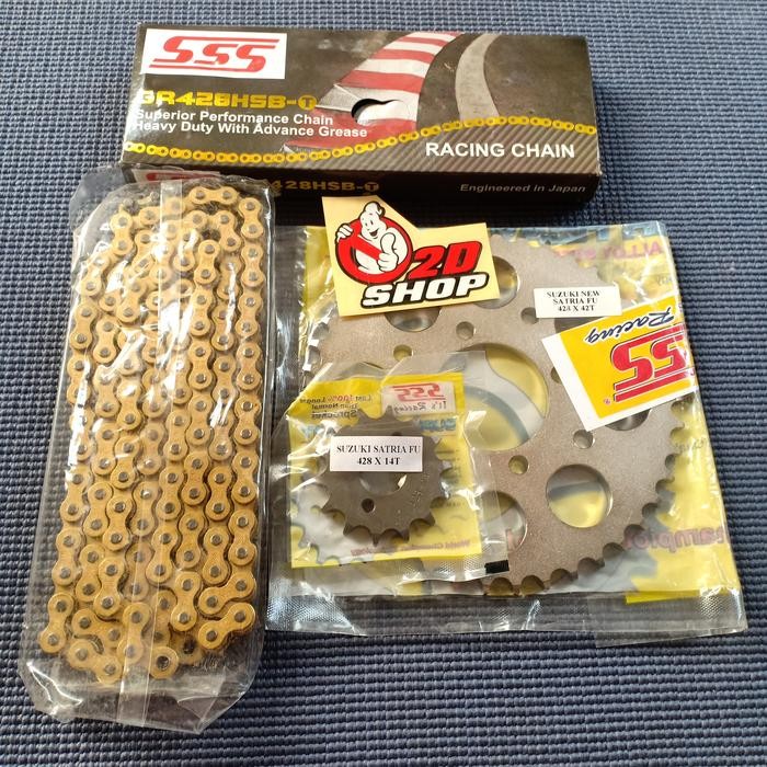 Gear Gir Set Sss 428 Satria Fu
