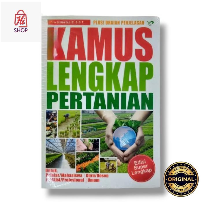 

Buku Original Kamus Lengkap Pertanian Edisi Super Lengkap / Hi.Shop