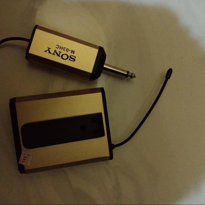 Mic wireless Sony M-03HC mic jepit dan headset