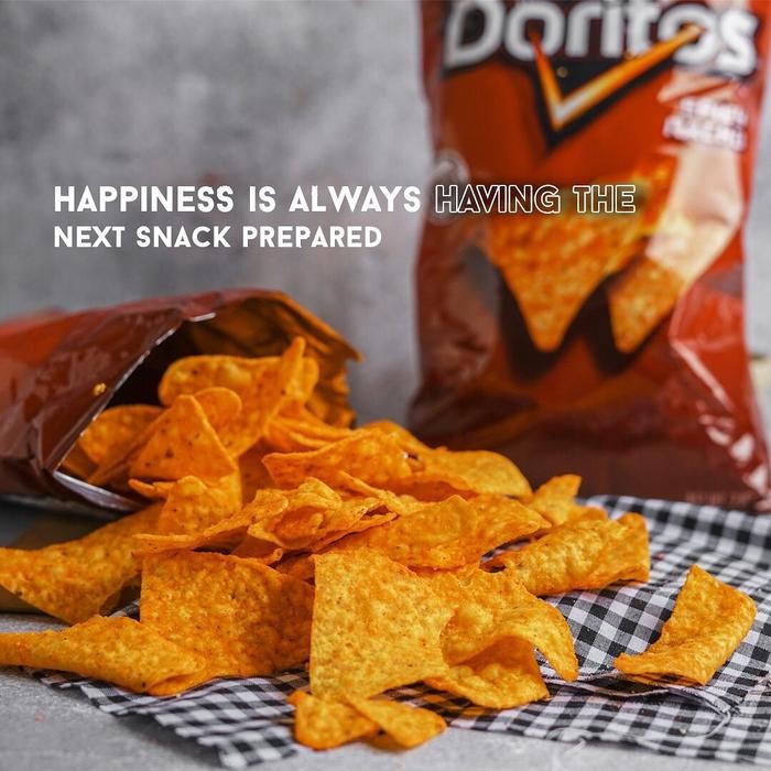 

DORITOS SPICY CACHO TORTILLA CHIPS 7OZ (198.4GR)