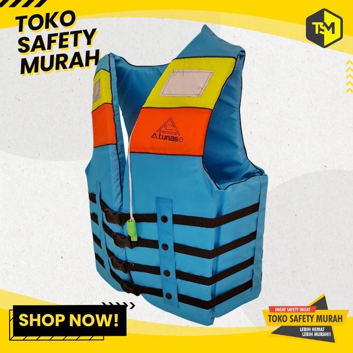 Baju Pelampung Atunas Turkish Tosca / Life Vest / Life Jacket Anak Dewasa