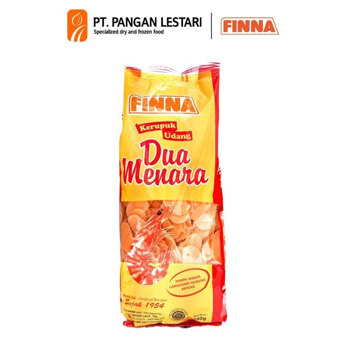 

Stok Baru FINNA Kerupuk Udang Dua Menara 380 gr