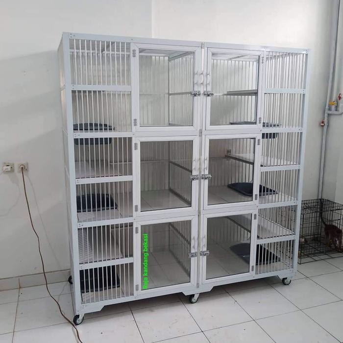 kandang kucing tingkat besar