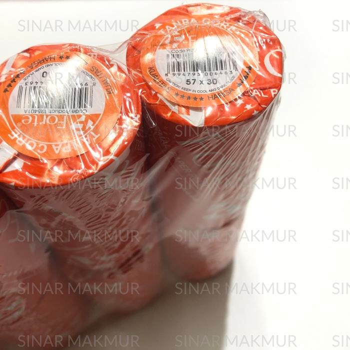 

Pilihan- Thermal Roll / Thermal Paper / Kertas Thermal 57X30 Forte (Pak)