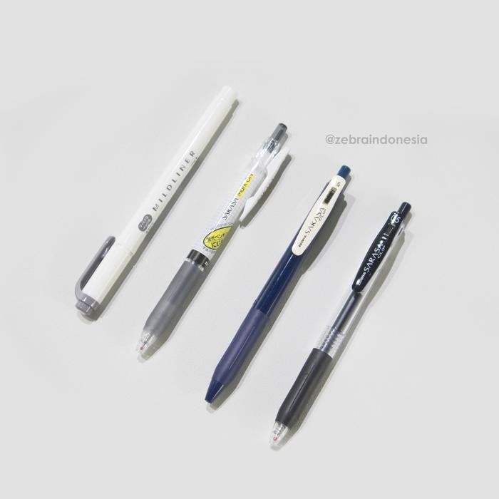 

Zebra Gel Pen Pulpen Sarasa Highlighter Mildliner Paket Alat Tulis