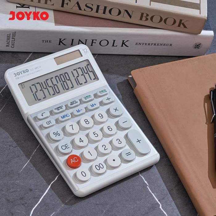 

Joyko Calculator 12 Digit BIG DISPLAY / Kalkulator Joyko 12 Angka LAYAR BESAR CC-69CO