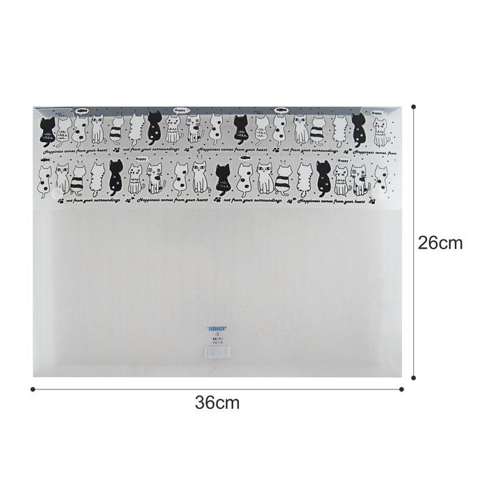 

CARRY FILE / CARRY CASE MERK TOMEX MOTIF KUCING TX 309009